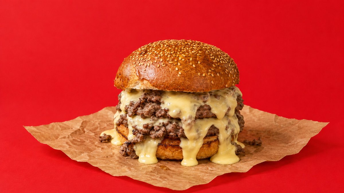Double Burger Cheese Sauce