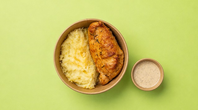 Chicken Steak with Mash