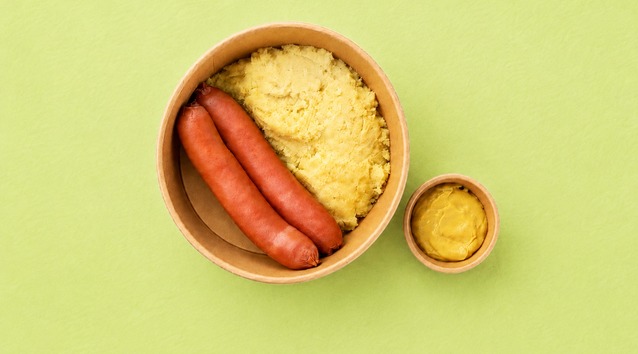 Crispy Sausages with Mash