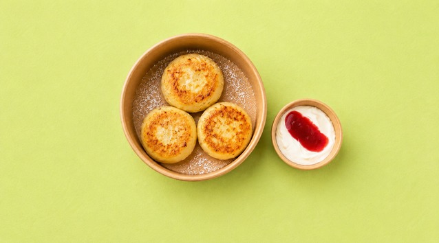 Cottage Cheese Pancakes